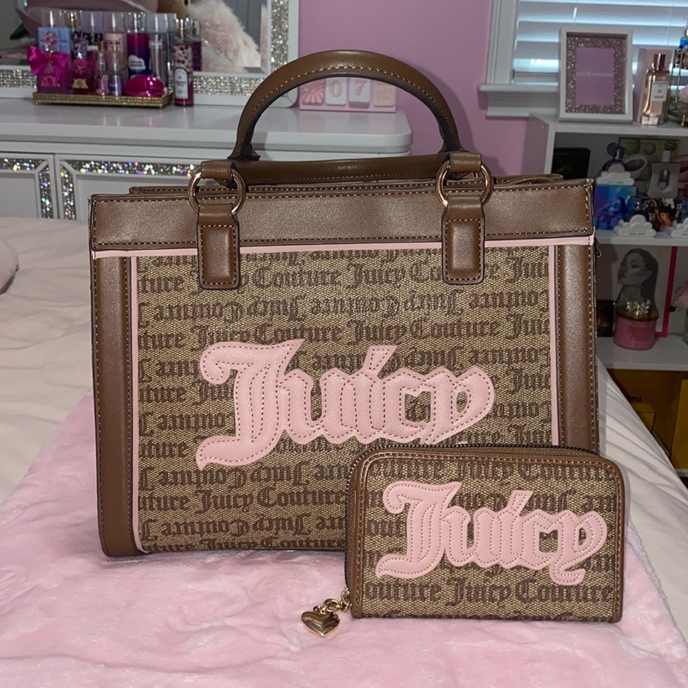 Juicy Couture bag and wallet